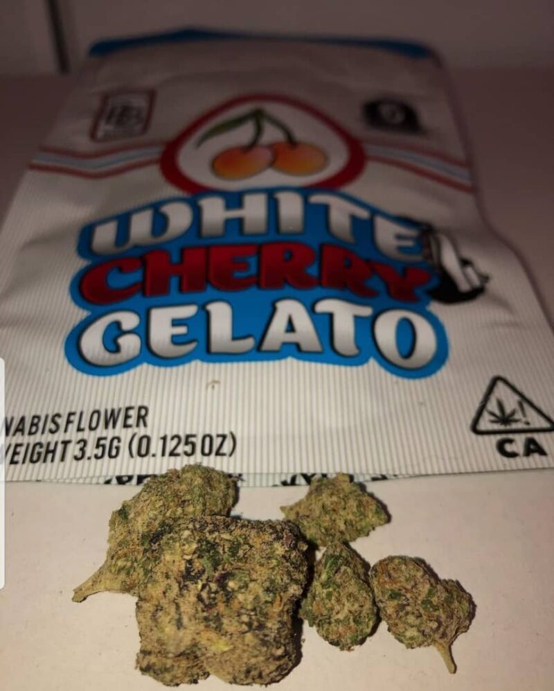white cherry gelato