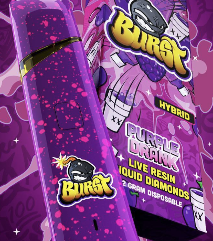 Burst Purple Drank Disposable (hybrid)