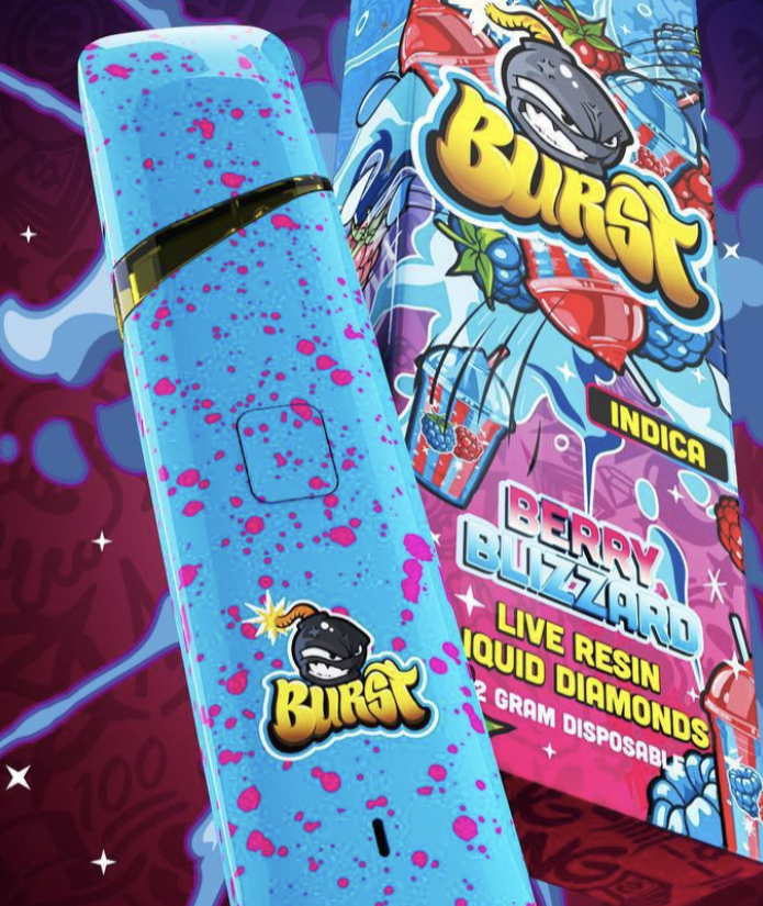 Burst Berry Buzzard Disposable (indica)