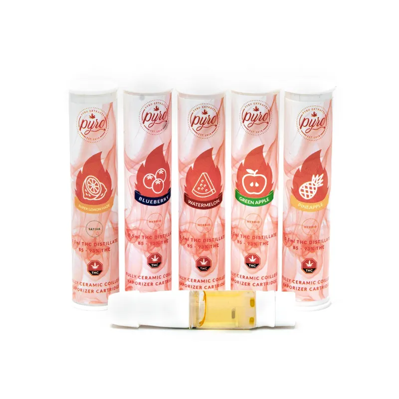 1g Pyro Extract Ceramic Vape Cartridge