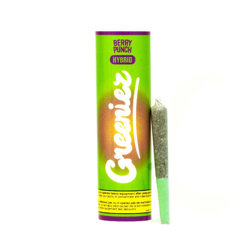 Greeniez Pre-rolls Berry Punch 4 pack | 3g