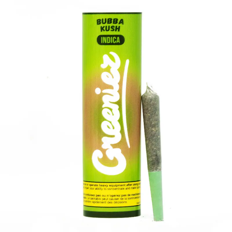 Greeniez Pre-rolls Bubba Kush 7 pack | 5.25g