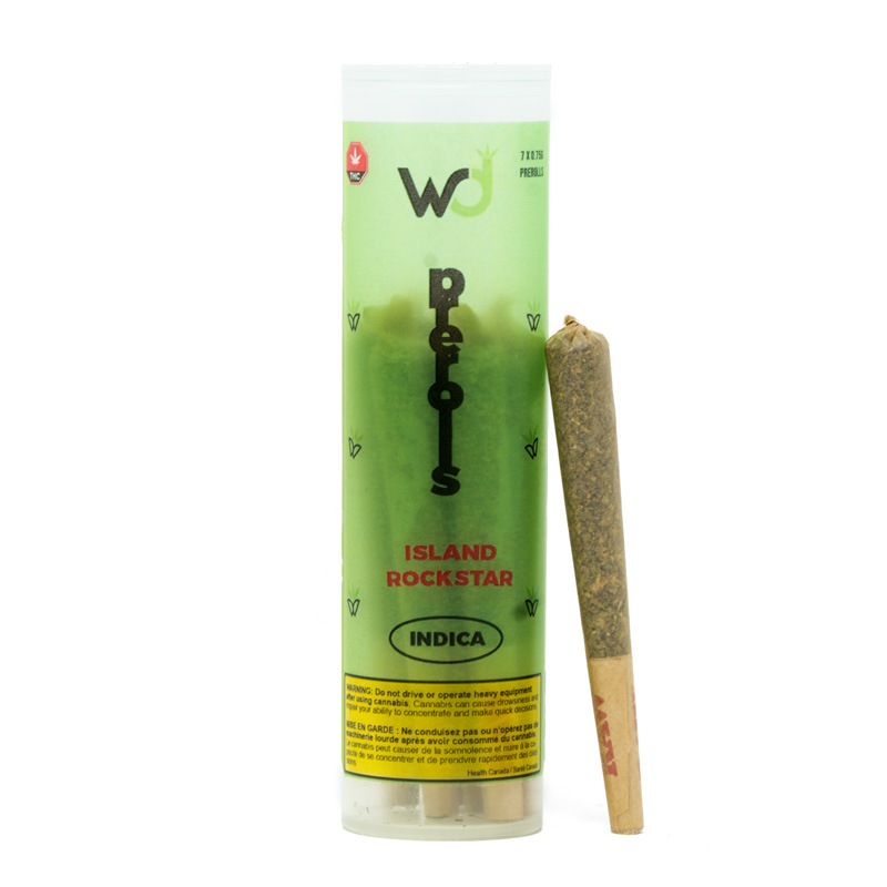 WD Pre-rolls Island Rockstar 7 pack | 5.25g