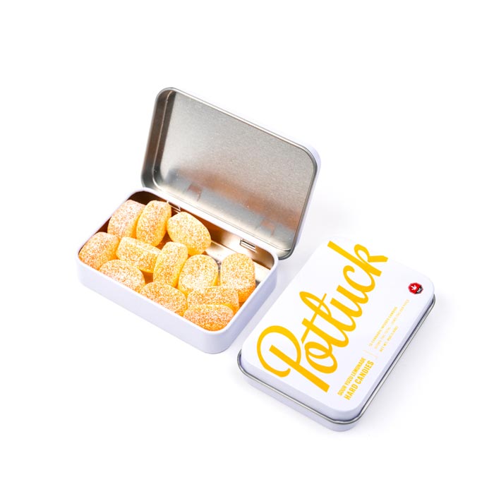 Potluck Yuzu Lemonade Hard Candies  (300mg THC)