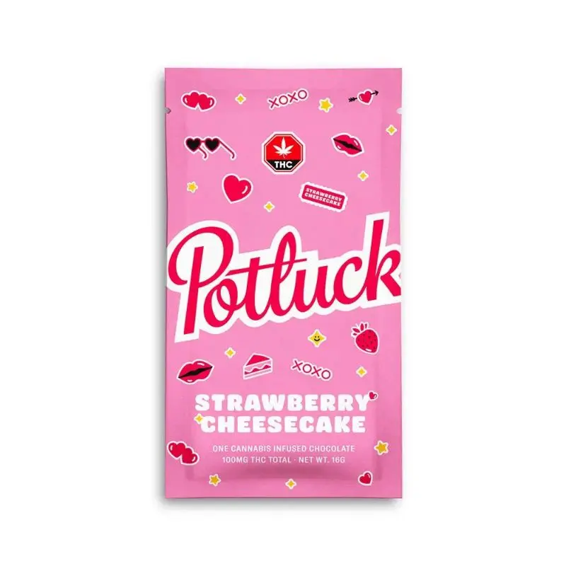 Potluck Strawberry Cheesecake Chocolate