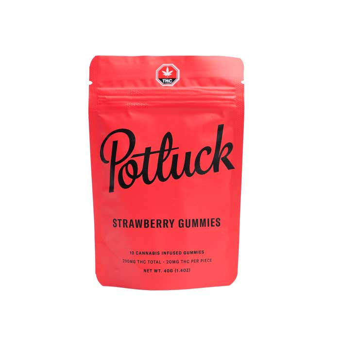 Potluck Strawberry Gummies