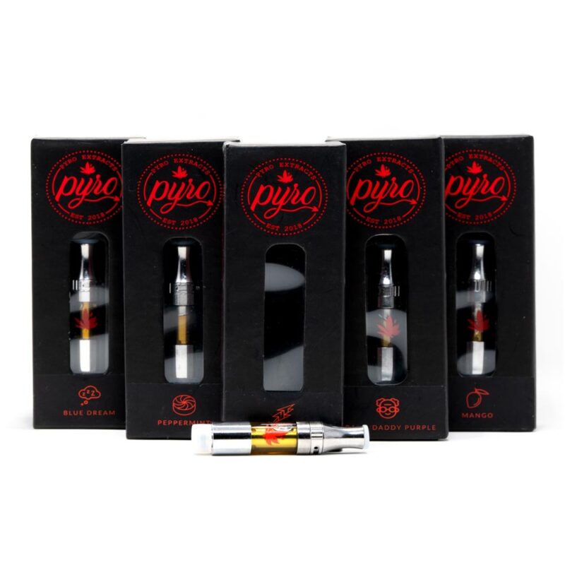 Pyro Extracts THC Distillate Cartridge