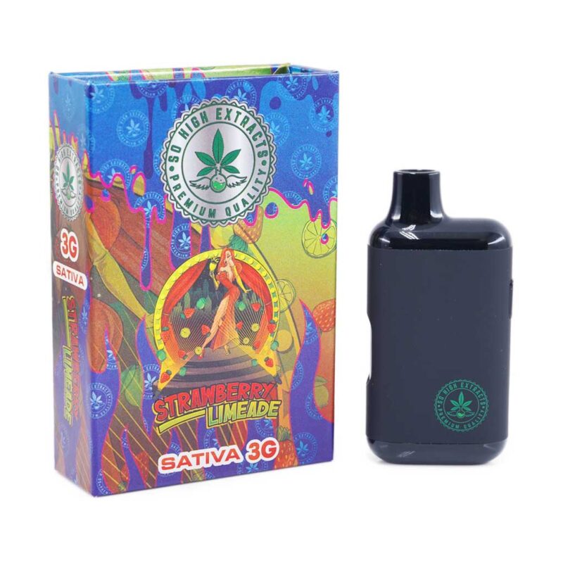 So High Extracts – 3G Disposable THC Vape Pen - Image 3