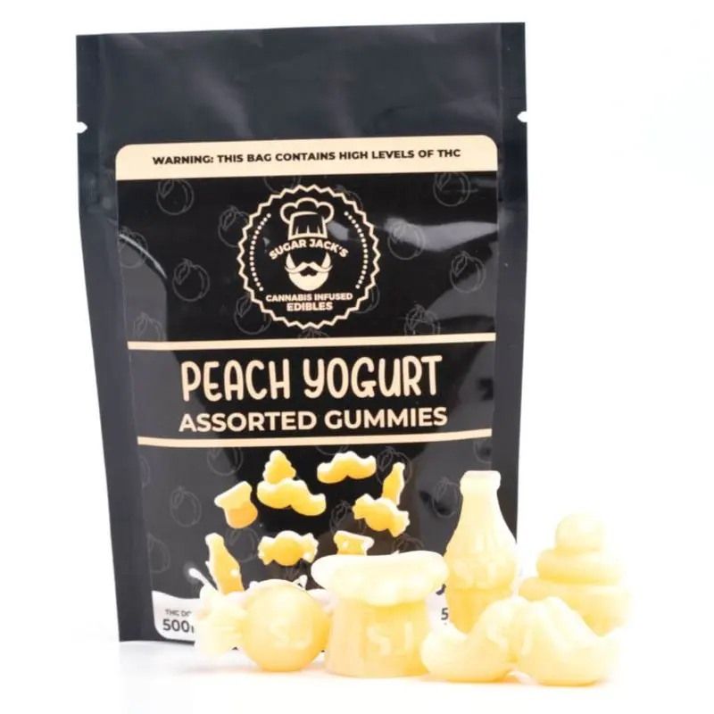 Sugar Jack’s Peach Yogurt Gummies