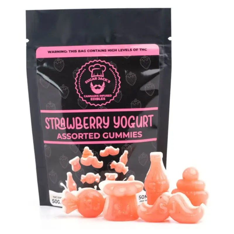 Sugar Jack’s Strawberry Yogurt Gummies