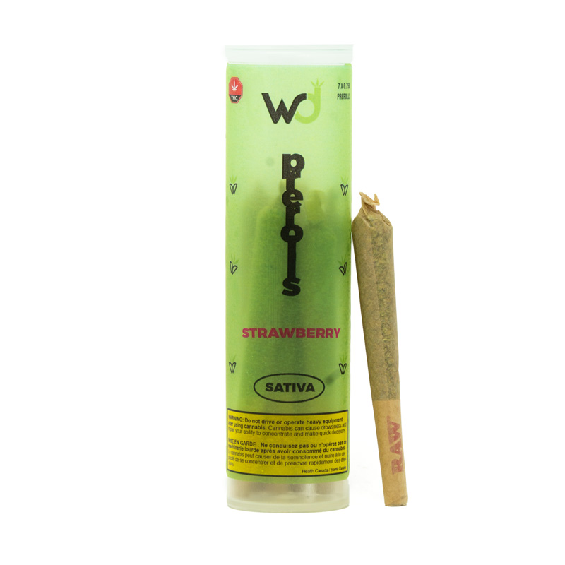 WD Strawberry Pre-Rolls 7 pack | 5.25g