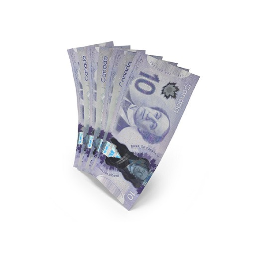 10 Canadian Dollar