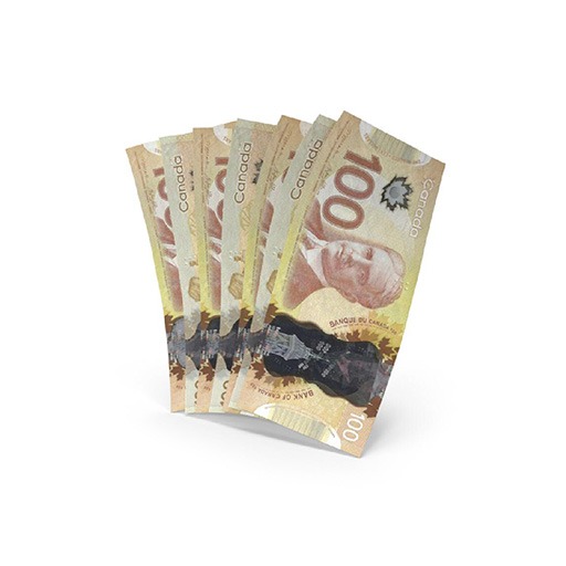 100 Canadian Dollar