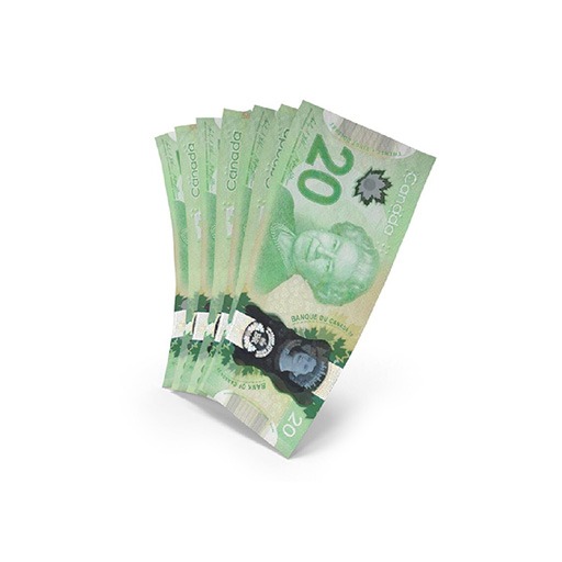 20 Canadian Dollar
