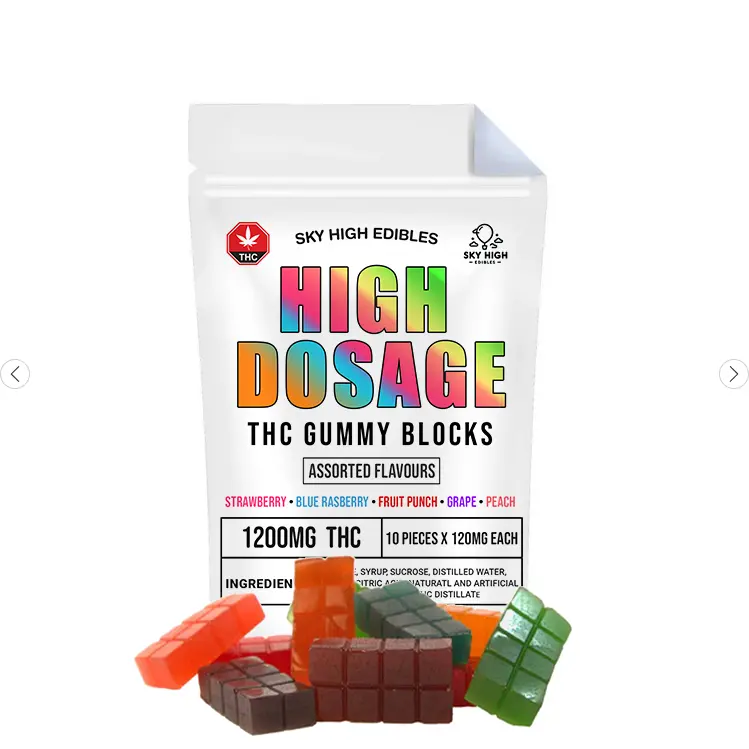 *FREE* 5 x 120mg High Dose Jelly Blocks