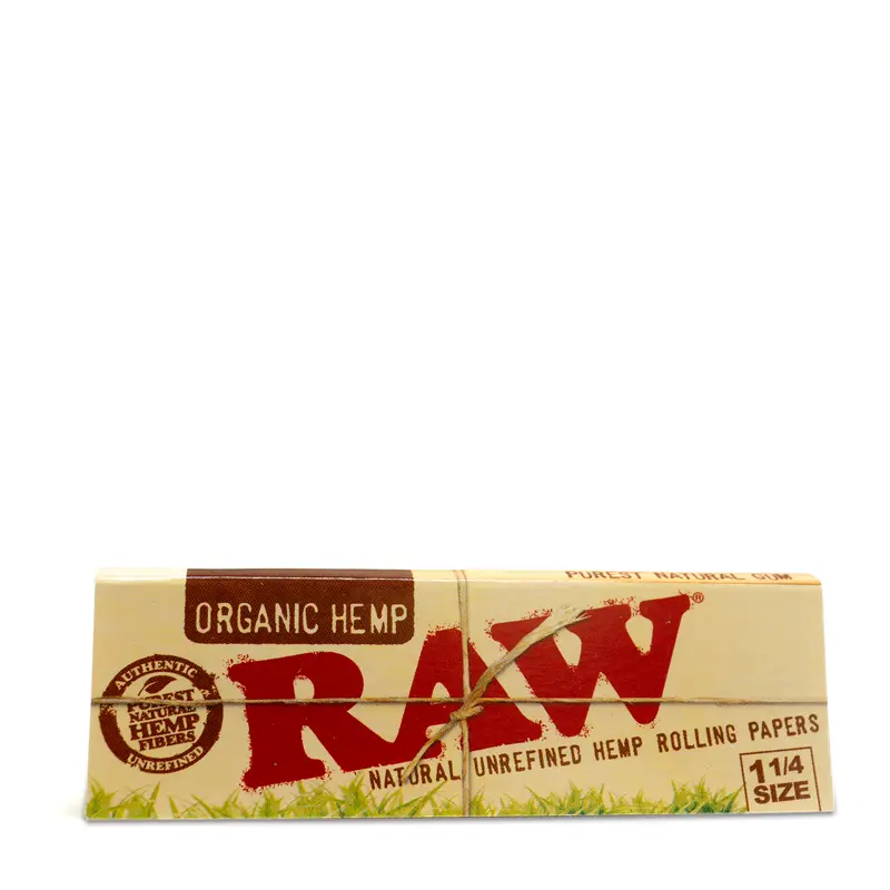 RAW Organic Hemp 1 1/4 Rolling Papers
