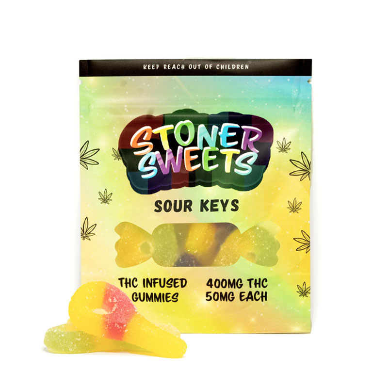 Stoner Sweets Sour Keys (400mg THC)