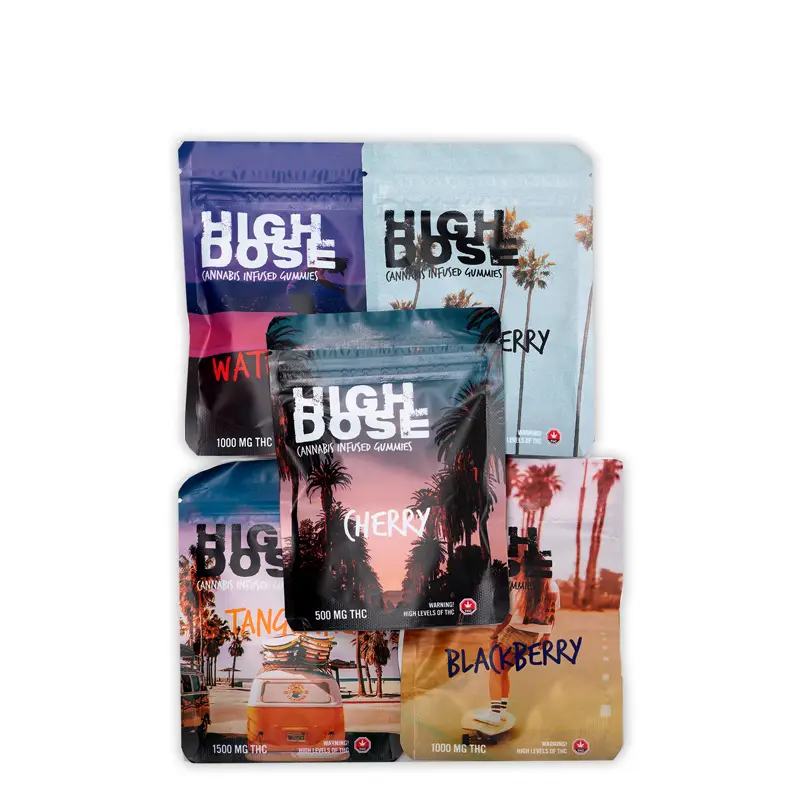 High Dose THC Gummies 1500mg
