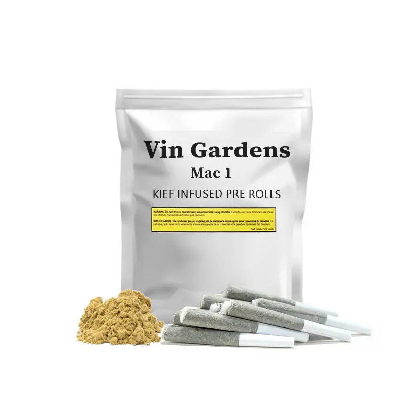 Vin Gardens Kief Infused Pre Rolls – Mac 1