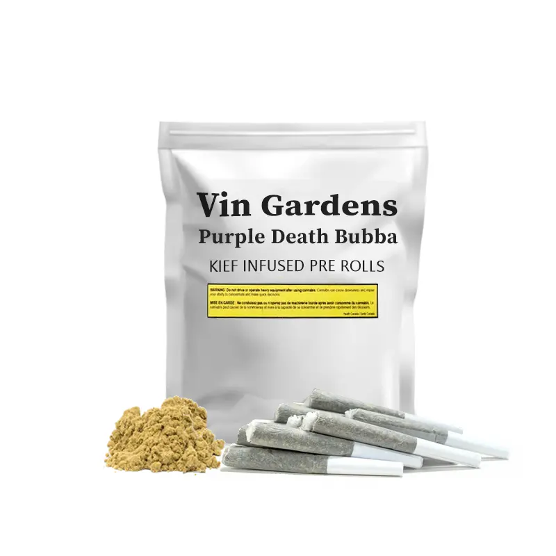 *Free Gift* 3 Purple Death Bubba Pre-Rolls Infused w/ Blonde Tom Ford Kief