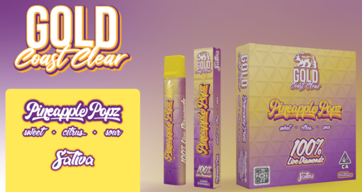 Pineapple Popz 2G Live Diamonds Disposable
