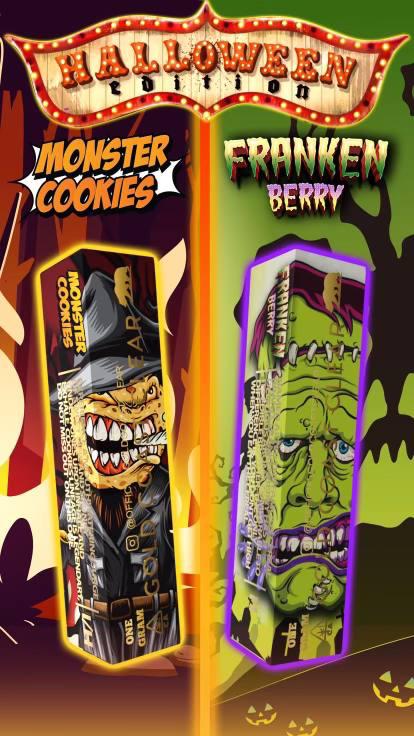 Halloween Edition Monster Cookies / Franken Berry