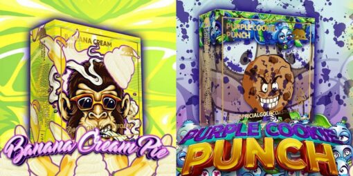 Banana Cream Pie / Purple Cookie Punch