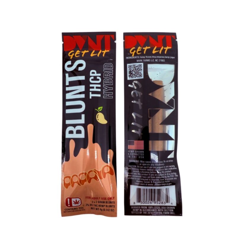 DVNT THC-P 4G Blunt PreRoll – 2x Blunts per Pack