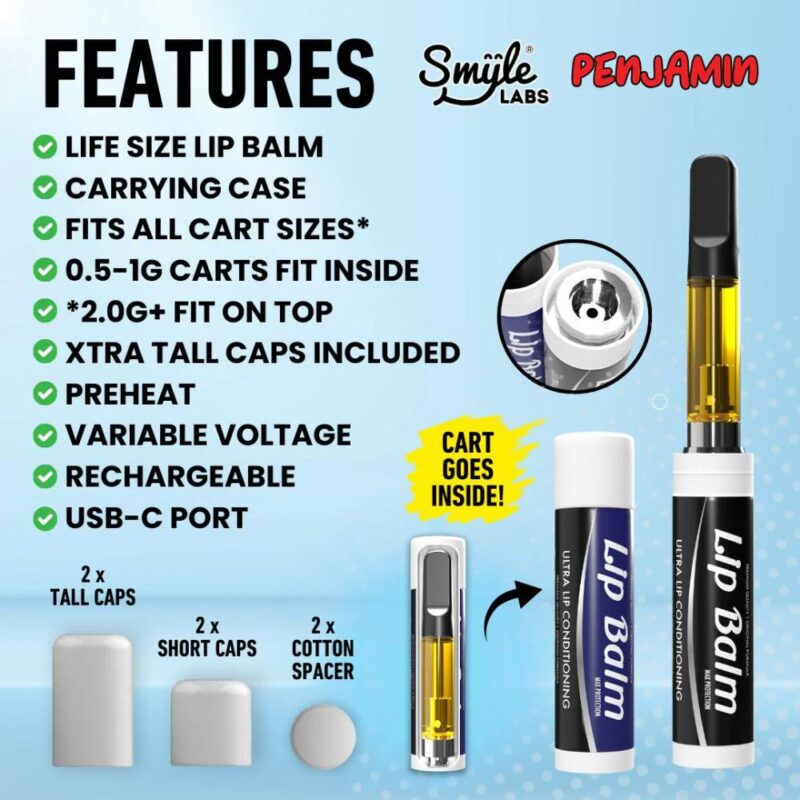 Penjamin Lip Balm Stealth Vape - Image 2
