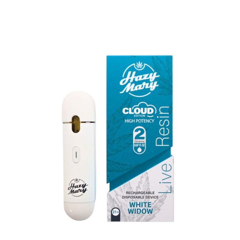 HAZY MARY 2G Cloud Blend Live Resin Disposable – THC-P, THC-V, HHC, D8 - Image 6