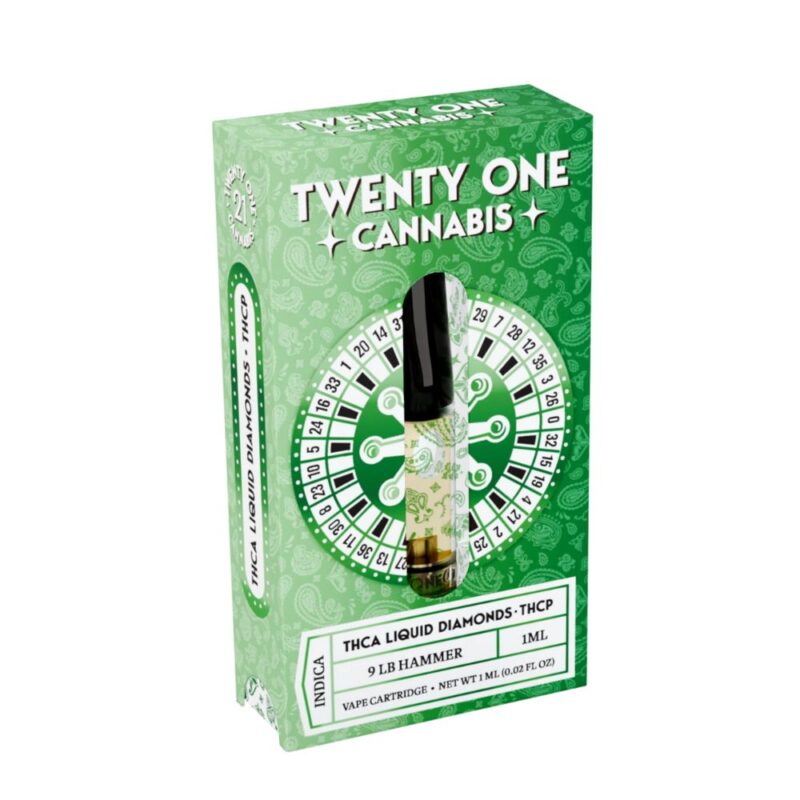 Twenty One THCA THCP Cartridge – 1 Gram