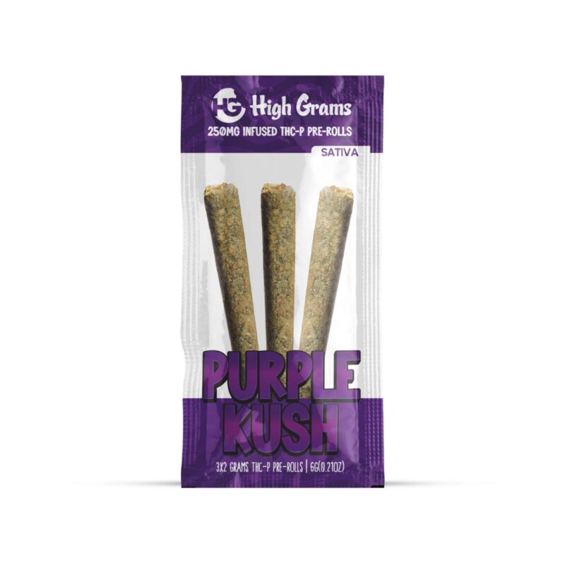 High Grams 3pc Infused THC-p Blend Prerolls – 6 Grams - Image 6