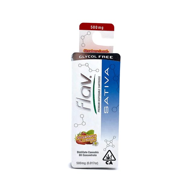 500 mg Flavrx Strawberry Cough – 30 units