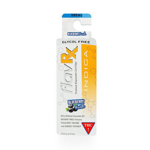 500 Mg Flavrx Blueberry Kush – 30 units