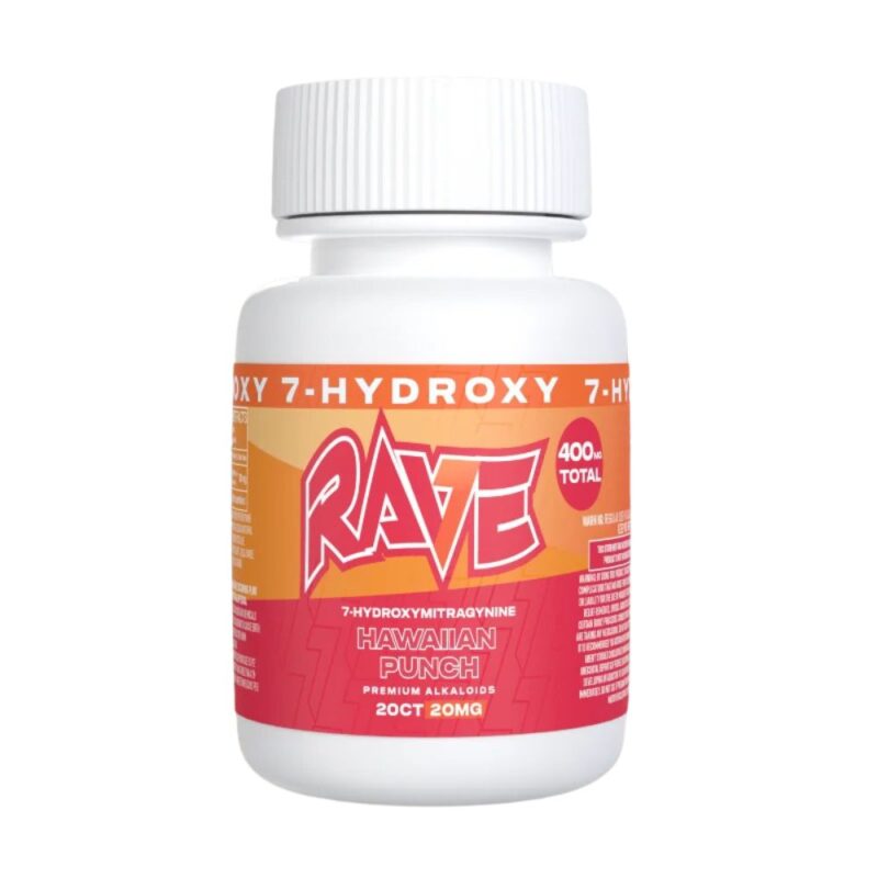 Rave 7-Hydroxy 20ct Tablets – 400mg