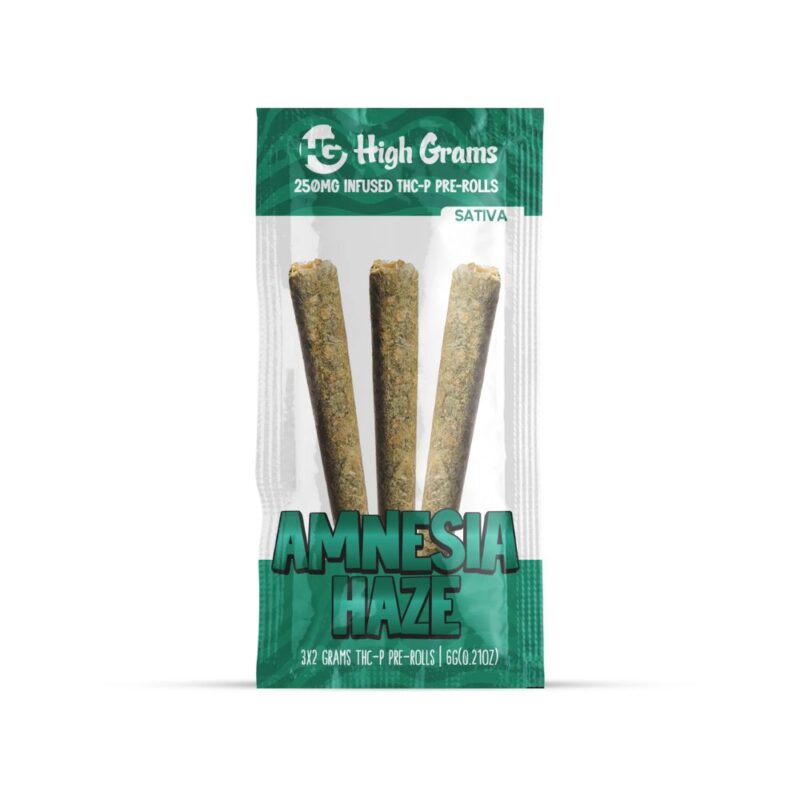 High Grams 3pc Infused THC-p Blend Prerolls – 6 Grams - Image 3