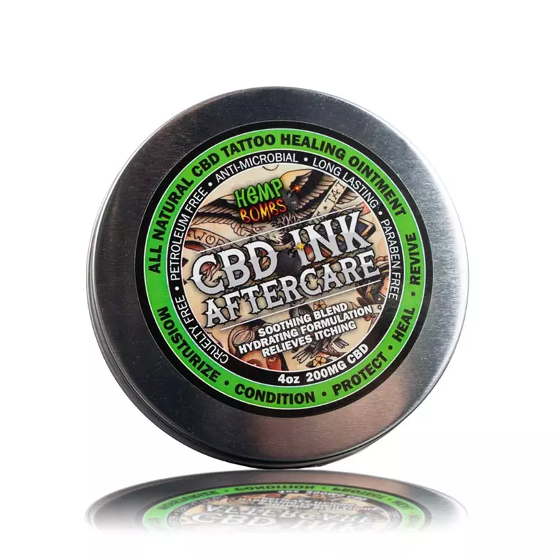Hempbombs CBD Tattoo Ointment 4oz