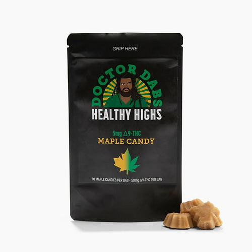 50mg THC Maple Candies | 10 pack