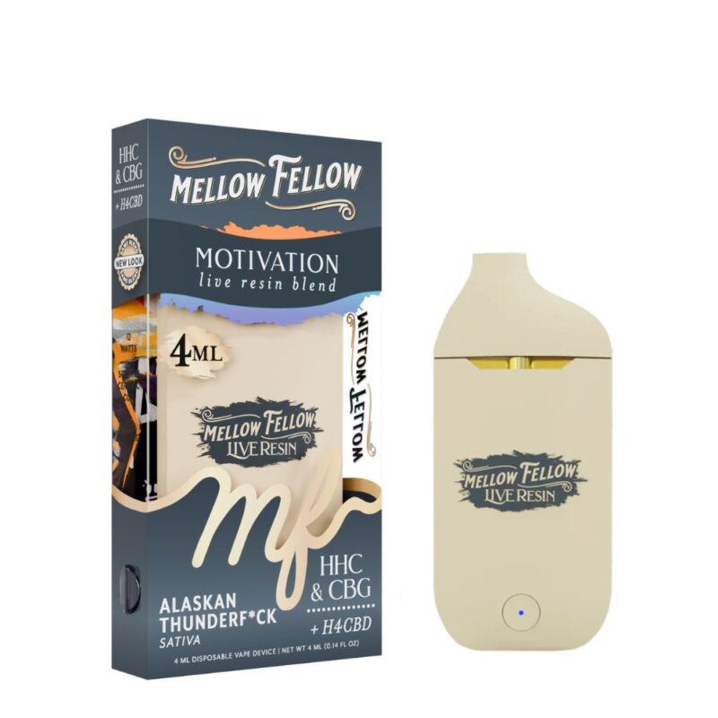 Mellow Fellow Live Resin Disposable Vape – 4 Grams - Image 5