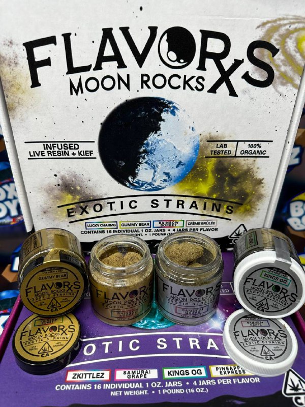Flavors Moonrocks