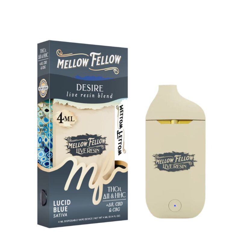 Mellow Fellow Live Resin Disposable Vape – 4 Grams