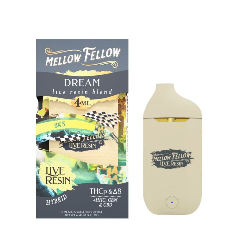 Mellow Fellow Live Resin Disposable Vape – 4 Grams - Image 3