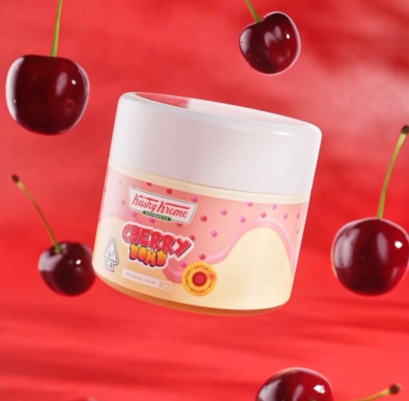 Kushy Kreme Live Resin Sugar | Cherry Bomb