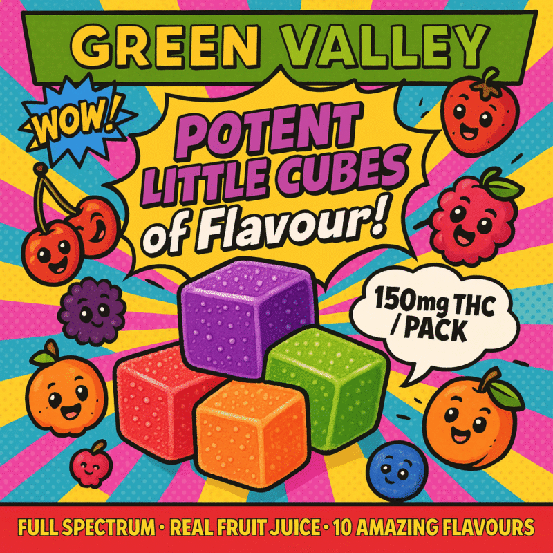 Green Valley’s Full Spectrum Gummies Edible150MG THC