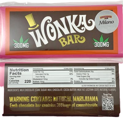 Wonka Bar (Milano Cookies)