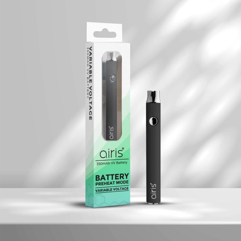 Airis 350mAh 510 Cart Battery VV Button USB-C