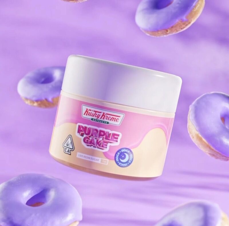 Kushy Kreme Live Resin Sugar | Purple Cake