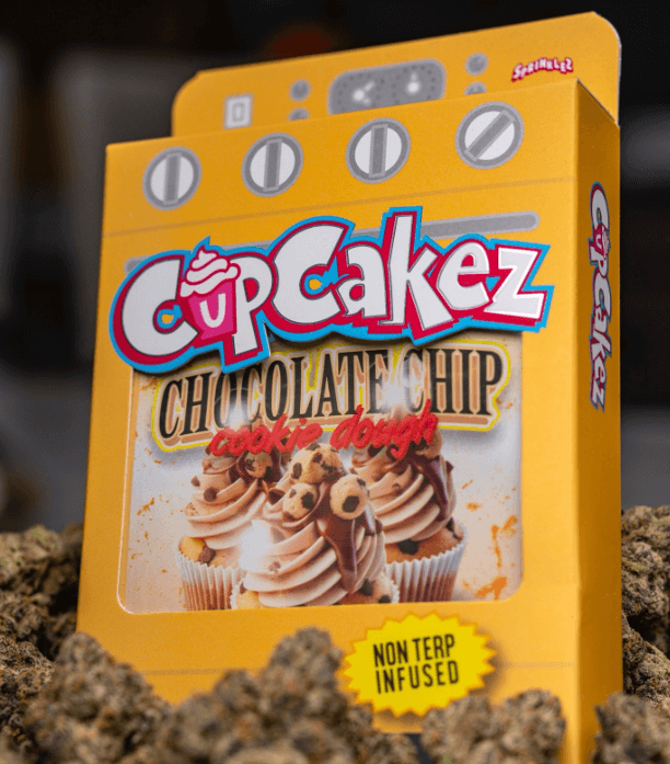 Chocolate Chip Cookie Dough Cupcakez