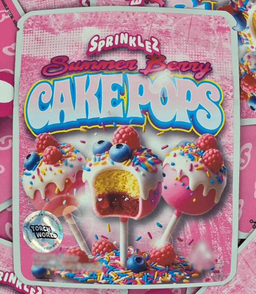 Summer Berry Cake Pops