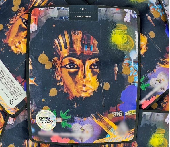 King painting by -GLITCH